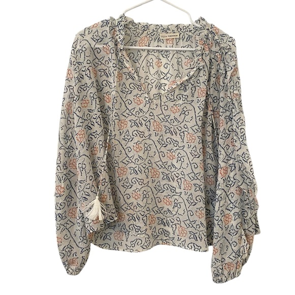 Ulla Johnson silk ruffled blouse - Picture 2 of 8